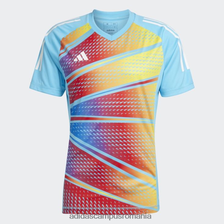 adidas campus romania Tricou grafic sky rush tiro 23 pro cu mânecă scurtă bărbați papură a cerului J266N27145