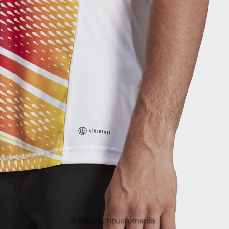 adidas campus romania Tricou grafic tiro 23 pro cu mânecă scurtă alb adidas bărbați alb J266N27188
