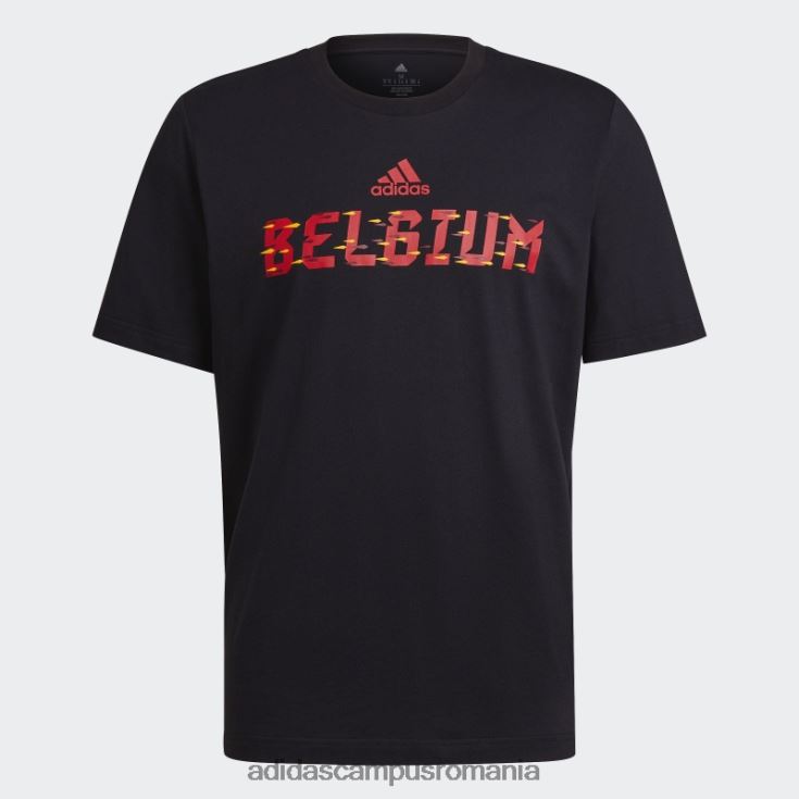 adidas campus romania Tricou negru pentru Cupa Mondială Fifa 2022 Belgia bărbați negru J266N26860