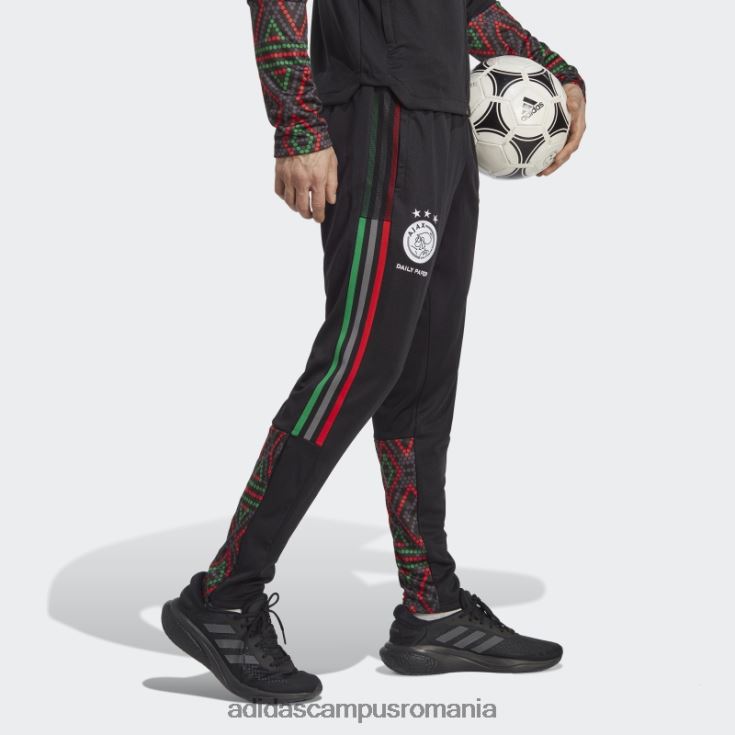 adidas campus romania ajax amsterdam x daily paper tiro 21 pantaloni de trening negru adidas bărbați negru J266N213644
