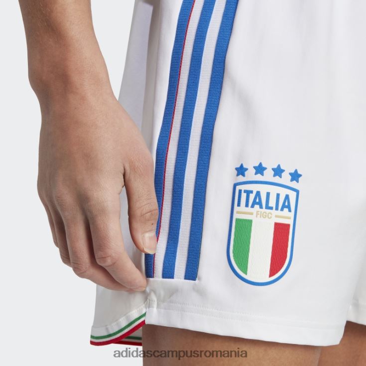adidas campus romania alb italia 23 acasă pantaloni scurți autentici bărbați alb J266N214117