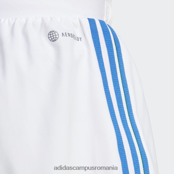 adidas campus romania alb italia 23 acasă pantaloni scurți autentici bărbați alb J266N214117