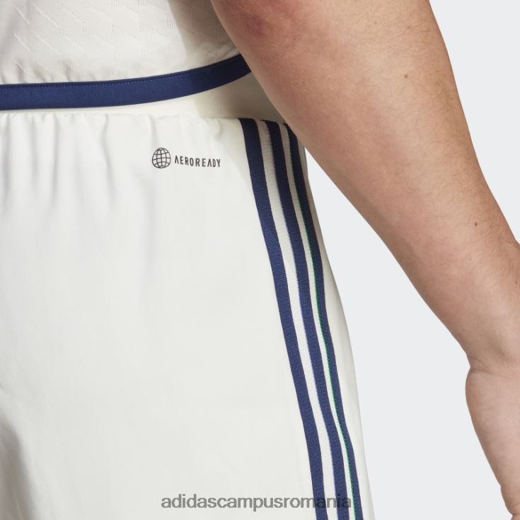 adidas campus romania alb italia 23 away pantaloni scurți autentici bărbați alb J266N214308