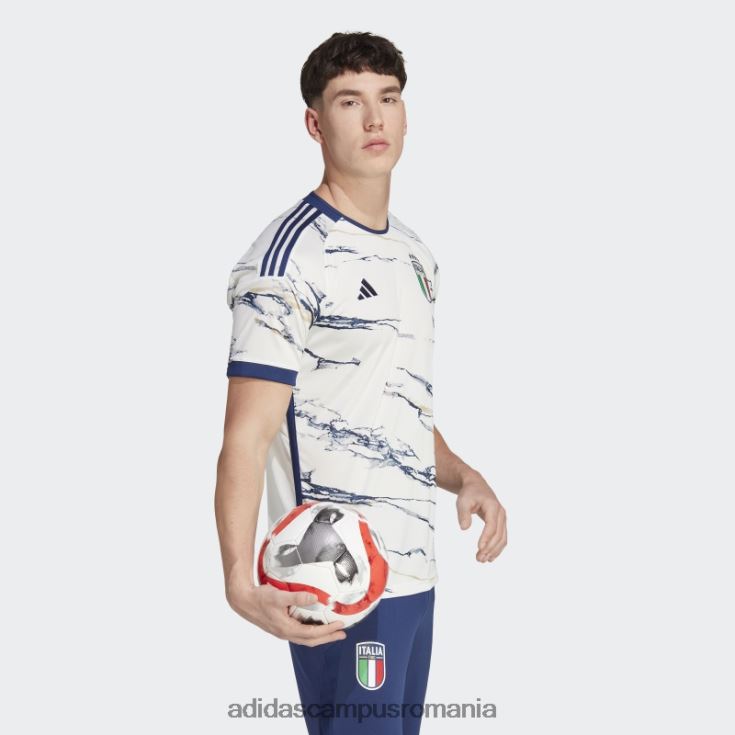adidas campus romania alb italia 23 deplasare tricou moda bărbați alb J266N26417