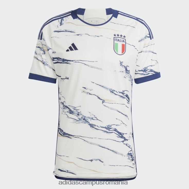 adidas campus romania alb italia 23 deplasare tricou moda bărbați alb J266N26417