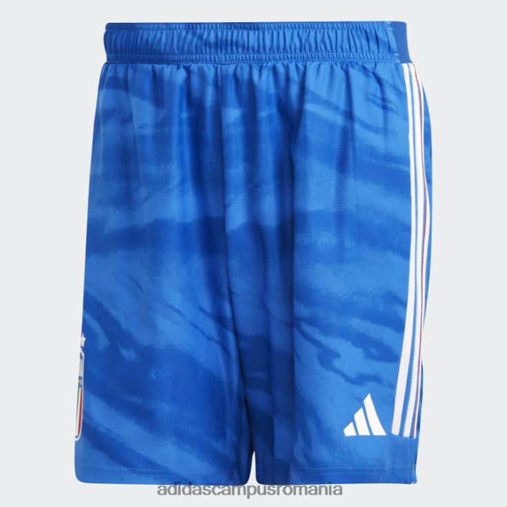 adidas campus romania albastru italia 23 acasă pantaloni scurți autentici bărbați albastru J266N214405
