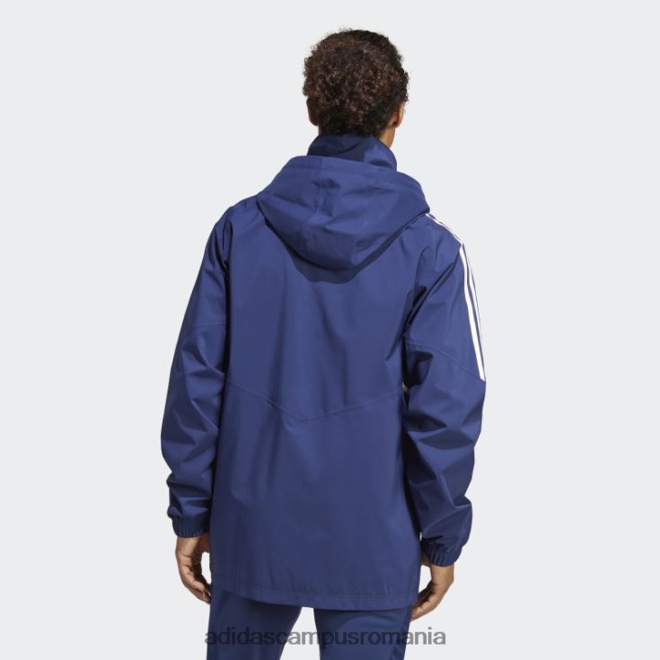 adidas campus romania albastru închis italia condivo 23 jachetă de ploaie adidas bărbați albastru inchis J266N214259
