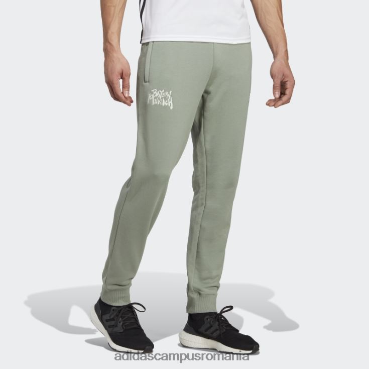adidas campus romania argintiu verde fc bayern chinese story pantaloni bărbați verde argintiu J266N214326