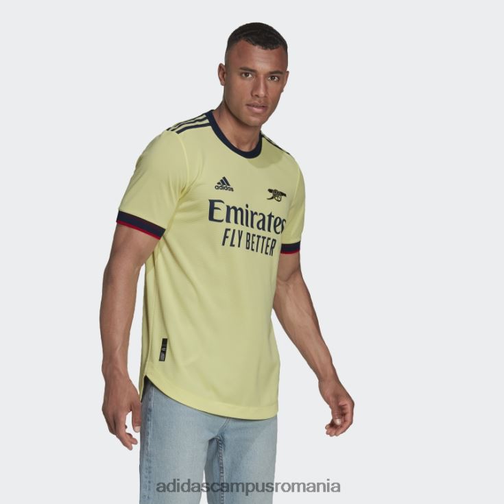 adidas campus romania arsenal 21/22 deplasare tricou autentic pearl citrin adidas bărbați citrin perlat J266N214706