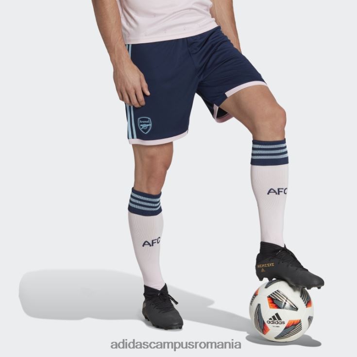 adidas campus romania arsenal 22/23 treilea pantaloni scurți bleumarin adidas bărbați albastru marin J266N213302