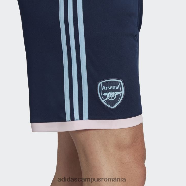 adidas campus romania arsenal 22/23 treilea pantaloni scurți bleumarin adidas bărbați albastru marin J266N213302