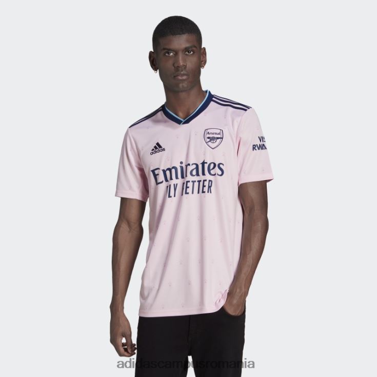 adidas campus romania arsenal 22/23 tricou al treilea roz bărbați roz J266N213081