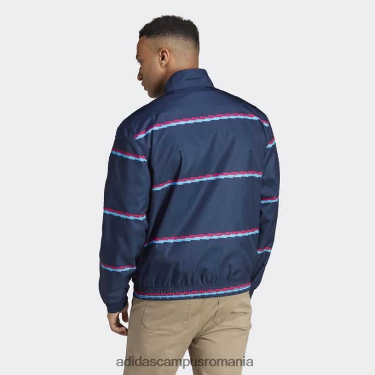 adidas campus romania arsenal anthem jachetă sky rush bărbați papură a cerului J266N214089