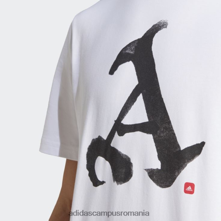 adidas campus romania arsenal chinese story tricou alb adidas bărbați alb J266N214040