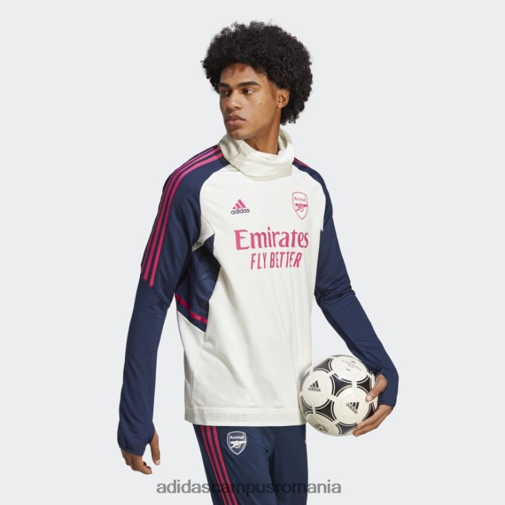 adidas campus romania arsenal condivo 22 pro warm top alb bărbați alb/marinier J266N213592