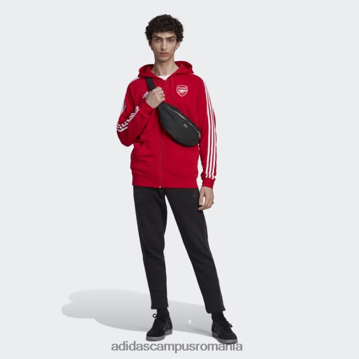 adidas campus romania arsenal dna 3-stripes cu fermoar complet adidas stacojiu bărbați stacojiu J266N21512