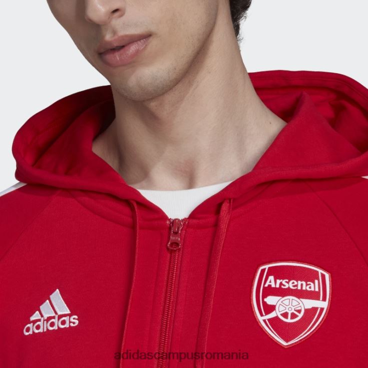 adidas campus romania arsenal dna 3-stripes cu fermoar complet adidas stacojiu bărbați stacojiu J266N21512