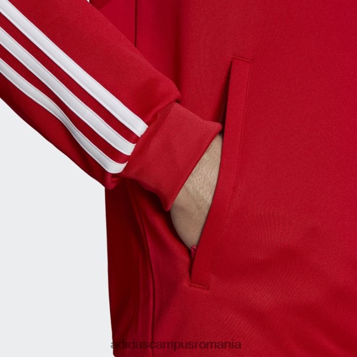 adidas campus romania arsenal dna 3-stripes track top scarlet adidas bărbați stacojiu J266N214202