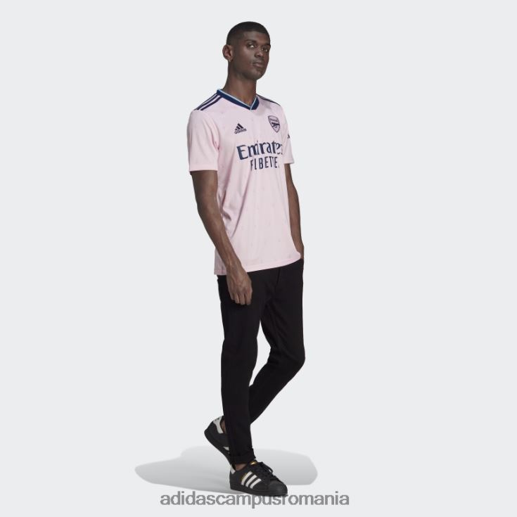 adidas campus romania arsenal roz 22/23 tricou adidas bărbați roz J266N21083