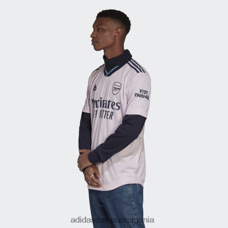 adidas campus romania arsenal roz 22/23 tricou autentic adidas bărbați roz J266N21041