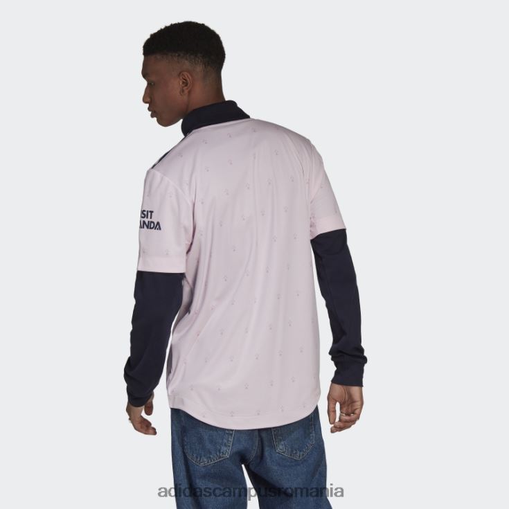 adidas campus romania arsenal roz 22/23 tricou autentic adidas bărbați roz J266N21041