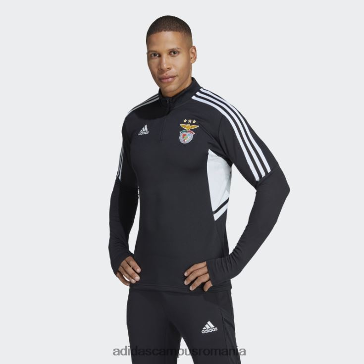 adidas campus romania benfica condivo tricou negru adidas bărbați negru J266N214112