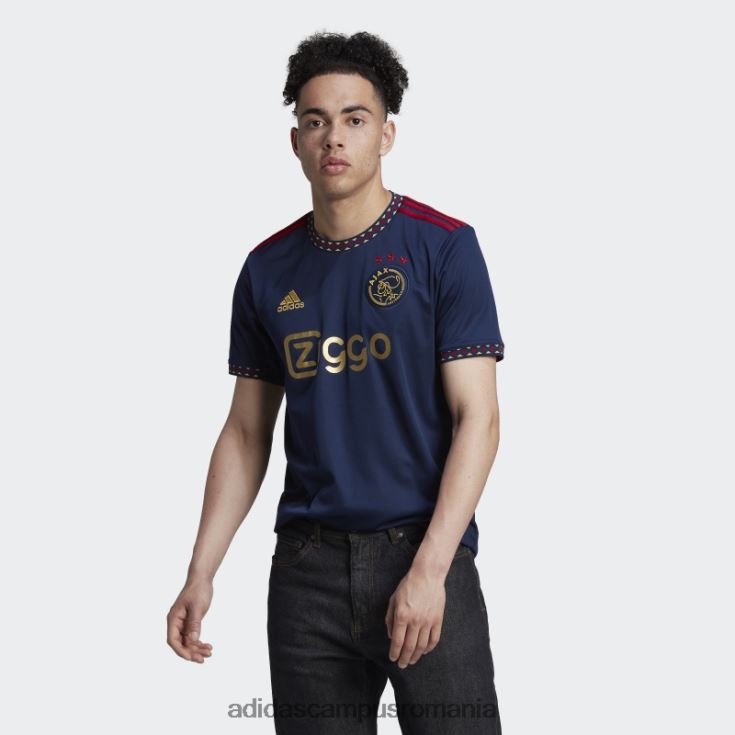 adidas campus romania bleumarin ajax amsterdam 22/23 deplasare tricou moda bărbați albastru marin J266N213468