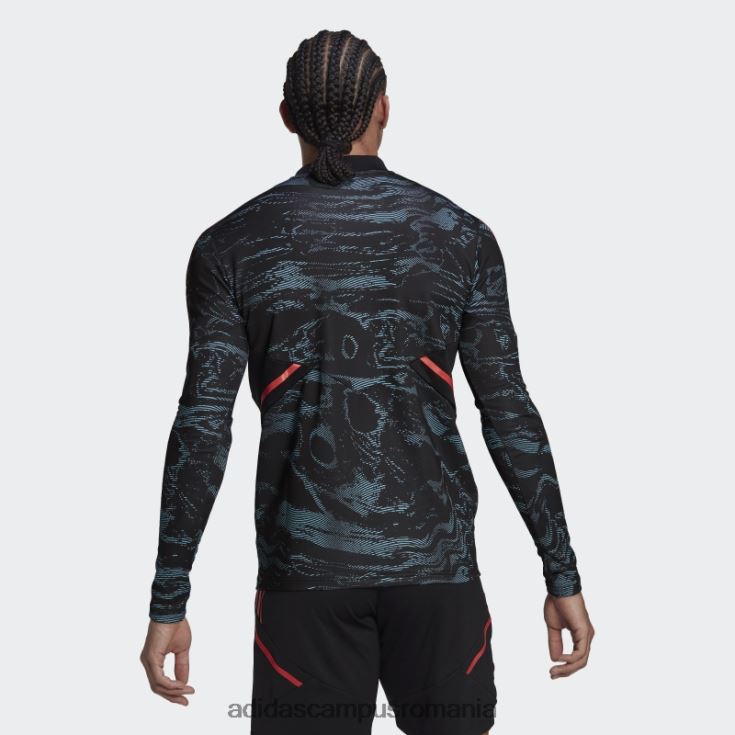 adidas campus romania bluză de antrenament arsenal condivo 22 bărbați albastru/negru J266N213469
