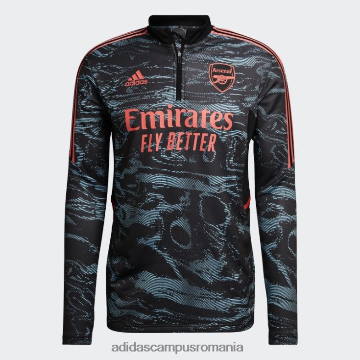 adidas campus romania bluză de antrenament arsenal condivo 22 bărbați albastru/negru J266N213469