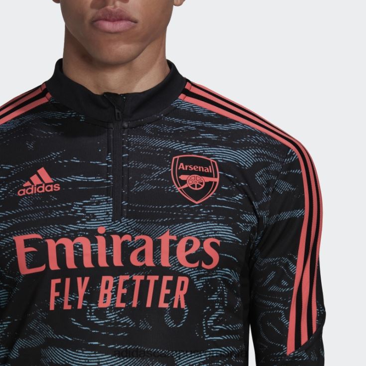 adidas campus romania bluză de antrenament arsenal condivo 22 bărbați albastru/negru J266N213469