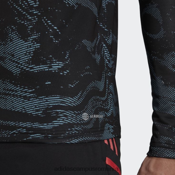 adidas campus romania bluză de antrenament arsenal condivo 22 bărbați albastru/negru J266N213469