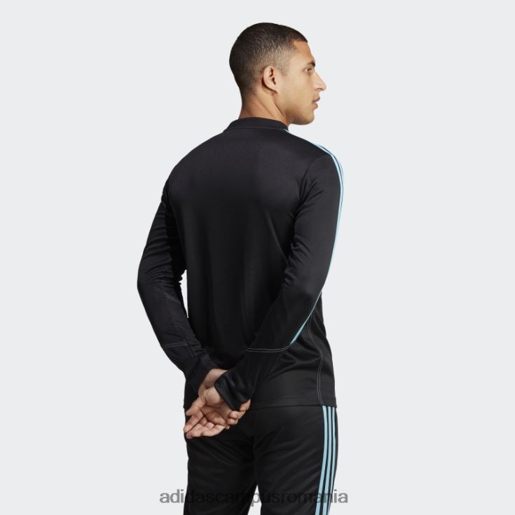 adidas campus romania bluza de antrenament club tiro 23 albastru bărbați negru/albastru J266N213256