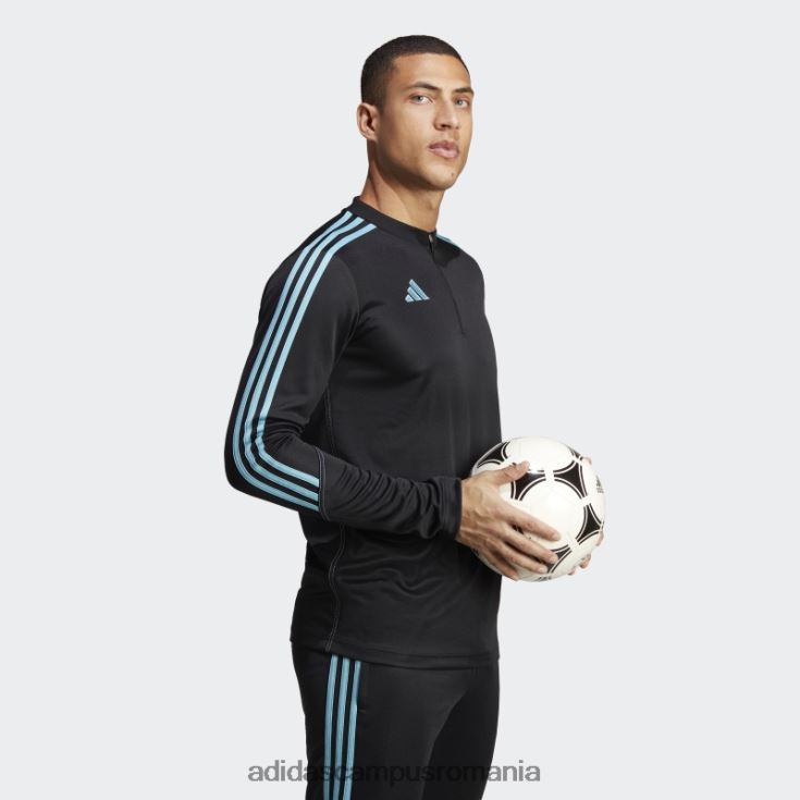 adidas campus romania bluza de antrenament club tiro 23 albastru bărbați negru/albastru J266N213256