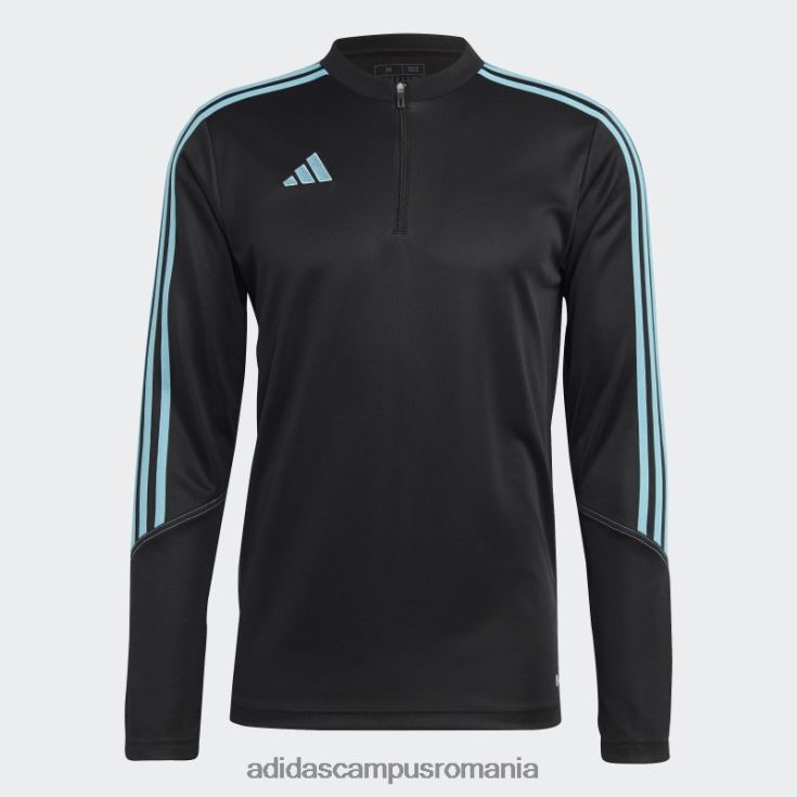 adidas campus romania bluza de antrenament club tiro 23 albastru bărbați negru/albastru J266N213256
