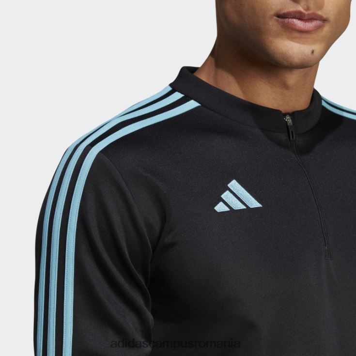 adidas campus romania bluza de antrenament club tiro 23 albastru bărbați negru/albastru J266N213256