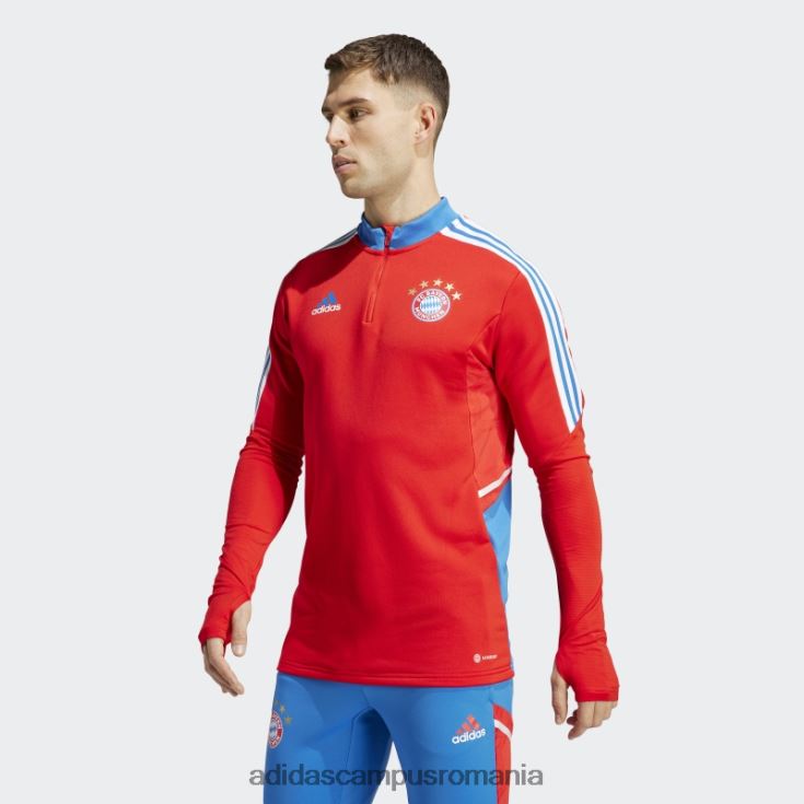 adidas campus romania bluza de antrenament rosu fc bayern condivo 22 bărbați roșu/regal J266N26016