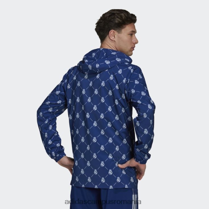 adidas campus romania cască de vânt victory blue real madrid bărbați albastru victorie J266N215004