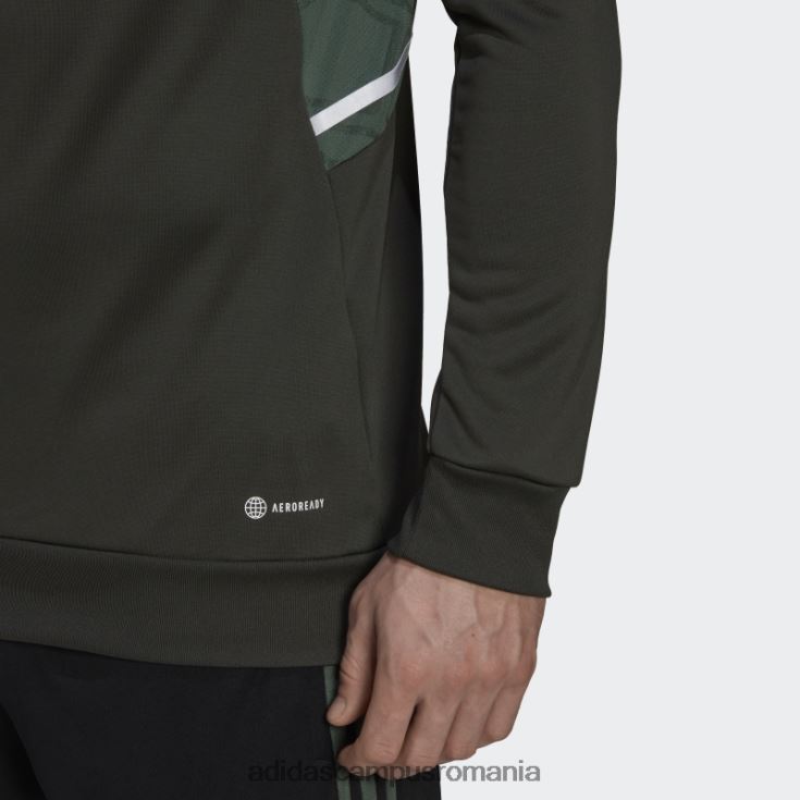 adidas campus romania celtic fc condivo 22 hooded track top earth bărbați Pământ J266N213400