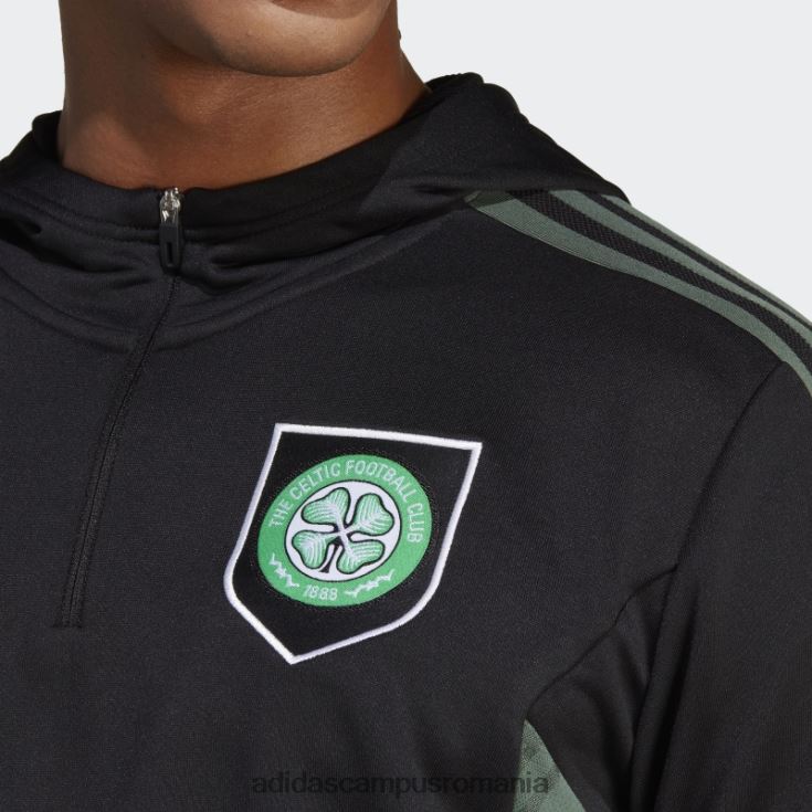 adidas campus romania celtic fc condivo 22 top cu glugă negru bărbați negru J266N213898