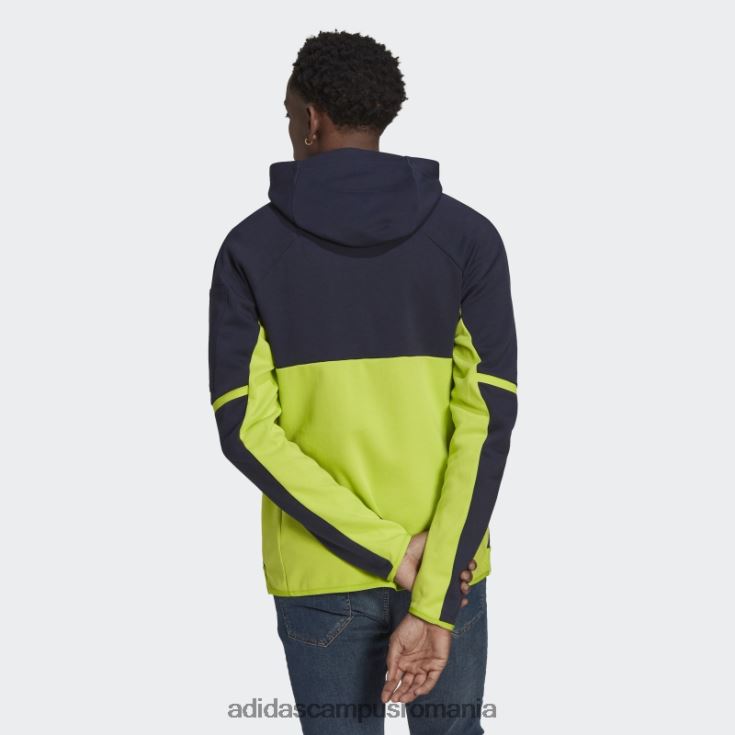 adidas campus romania cerneală jachetă imnul manchester united bărbați cerneală/slime J266N214005