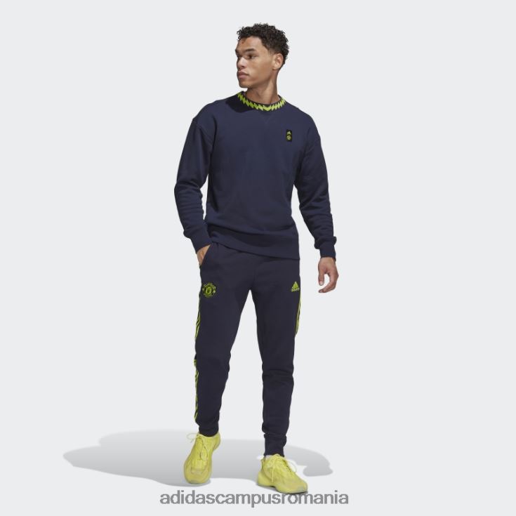 adidas campus romania cerneală pentru hanorac manchester united lifestyler crew bărbați cerneală J266N27051