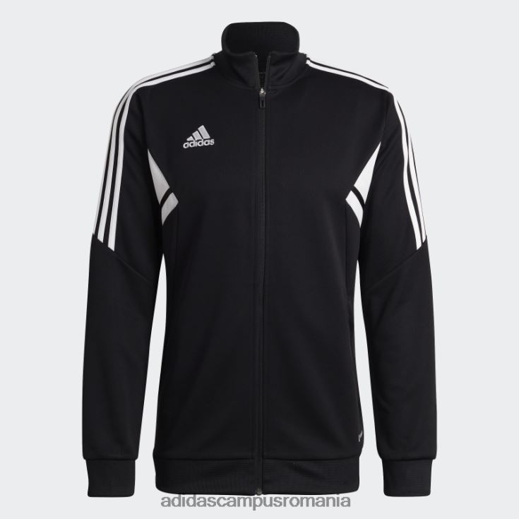 adidas campus romania condivo 22 track top negru bărbați alb negru J266N213832