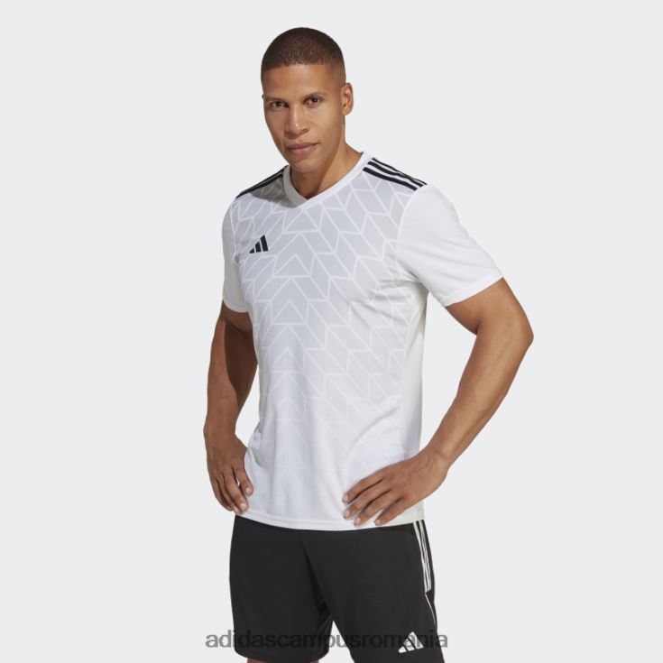adidas campus romania echipa icon 23 tricou alb bărbați alb J266N25671