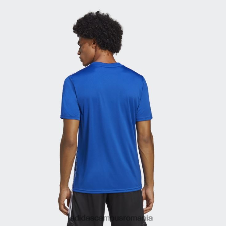 adidas campus romania echipa icon 23 tricou albastru regal bărbați albastru regal J266N26169