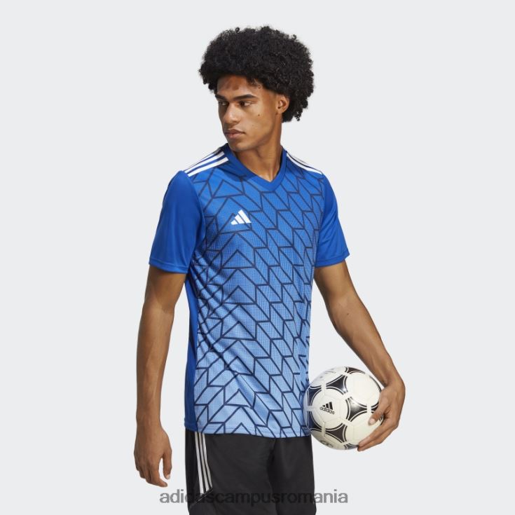 adidas campus romania echipa icon 23 tricou albastru regal bărbați albastru regal J266N26169