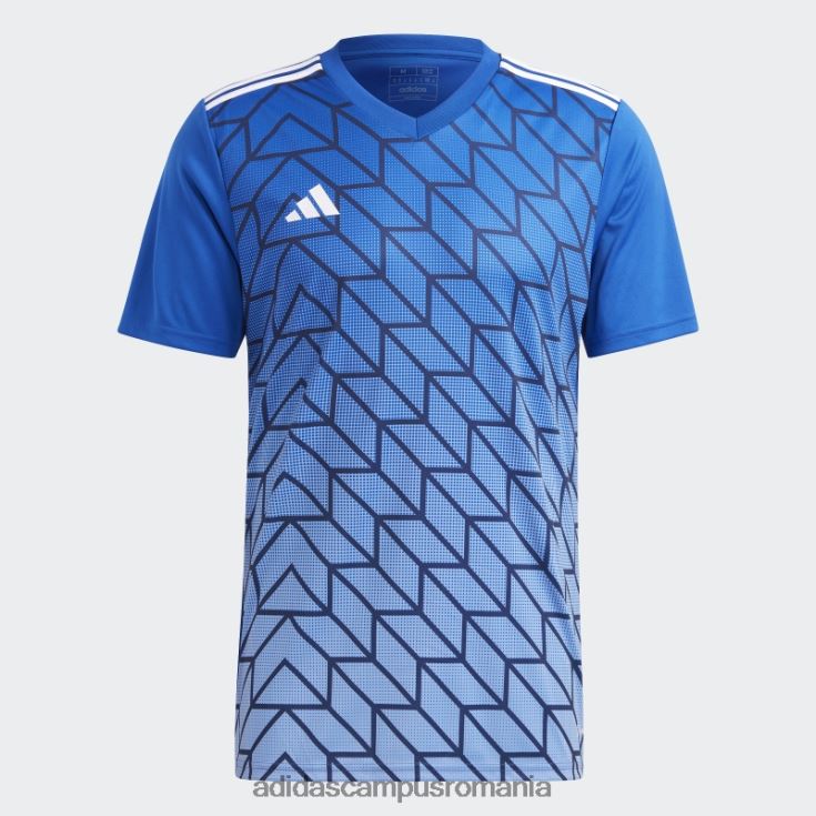 adidas campus romania echipa icon 23 tricou albastru regal bărbați albastru regal J266N26169