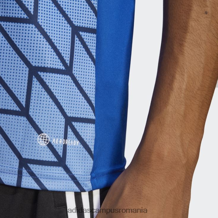 adidas campus romania echipa icon 23 tricou albastru regal bărbați albastru regal J266N26169