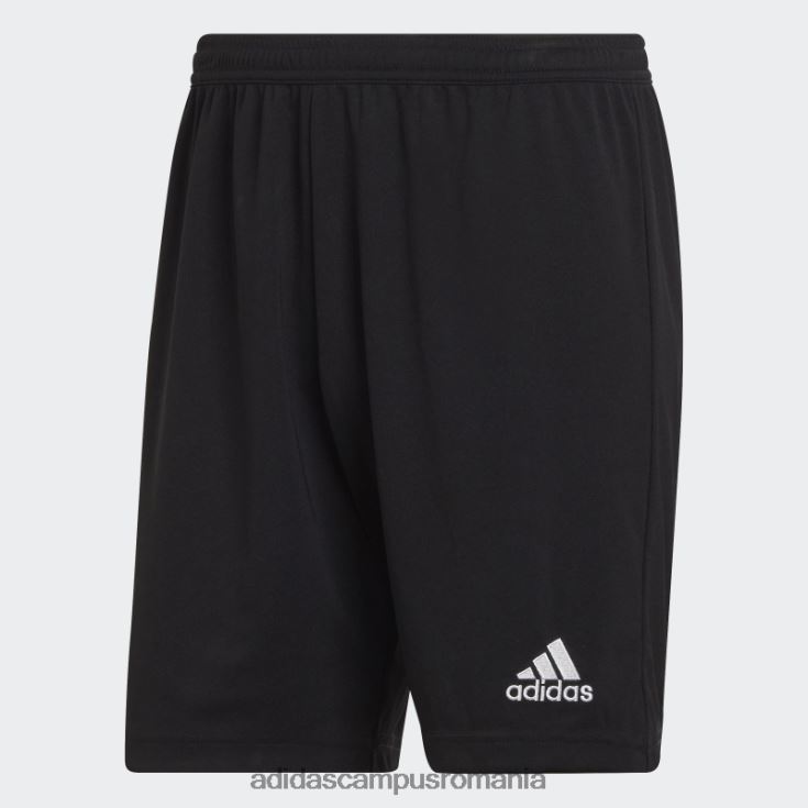 adidas campus romania entrada 22 pantaloni scurți negri elegant bărbați negru J266N2998