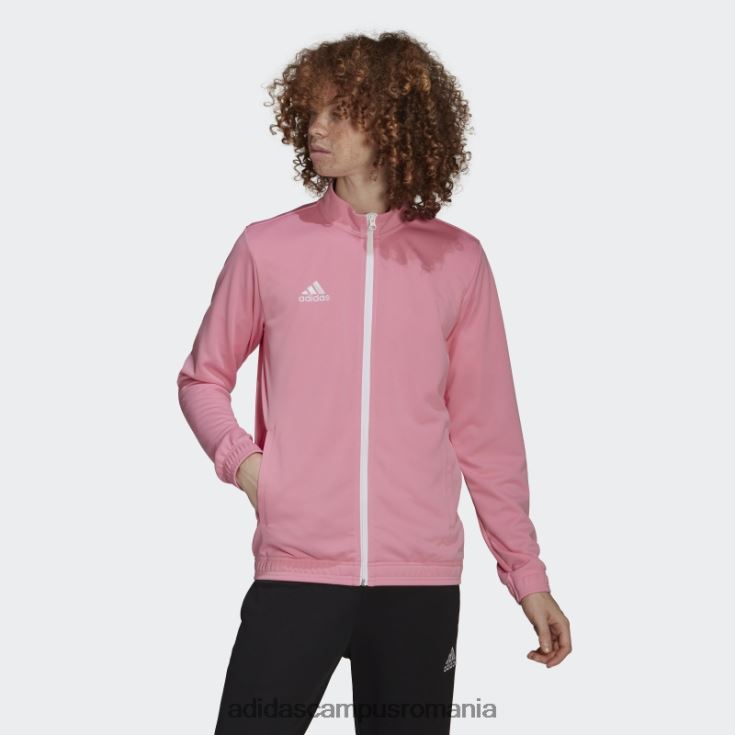 adidas campus romania entrada 22 track top pink glow bărbați strălucire roz J266N213694