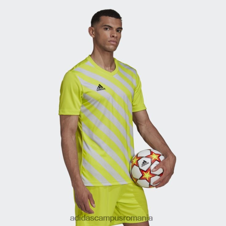adidas campus romania entrada 22 tricou grafic sol galben adidas bărbați galben sol/gri deschis J266N214412